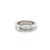 This authentic Bvlgari B.zero1 Diamond Solitaire Ring is a rare and luxurious piece crafted in 18k white gold. The elegant...