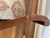 Mid 20th Century Curved Slated Side Upholstered Seat/Bench For Sale - Image 12 of 12