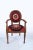 Vintage Wooden Suzani Armchair - Diningroom Chair With Bergere Style For Sale - Image 13 of 13