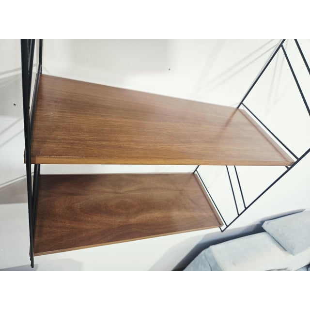 Mid-Century Modern Wall Shelf by Kajsa & Nils Nisse Strinning, 1960s For Sale - Image 12 of 14