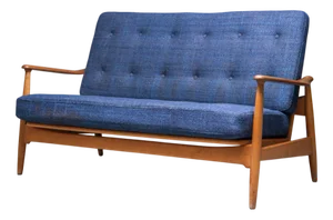 Model FD161 Two-Seater Sofa by Arne Vodder, 1950s