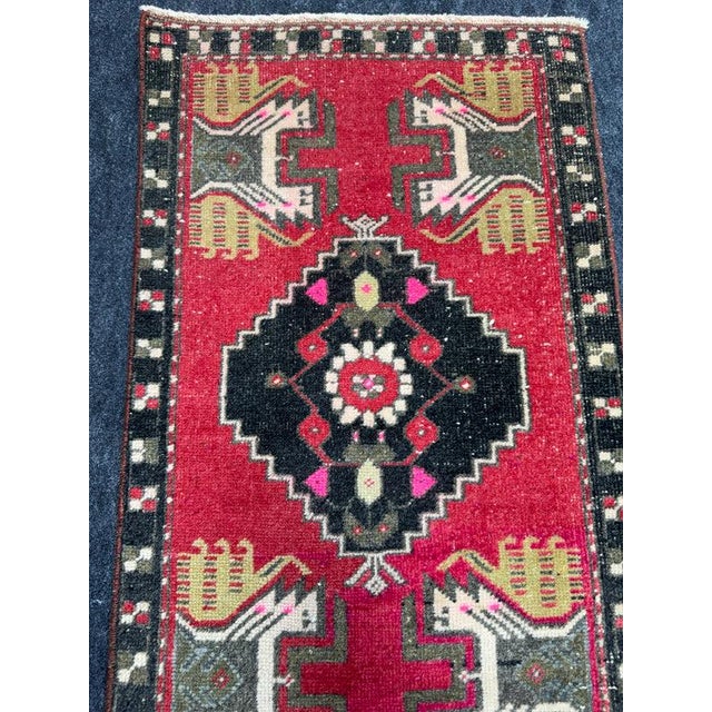 Turkish Yastik Rug 1'7" x 2'10" #23813 Explore a curated collection of hallway runners, wool rugs, and handmade...