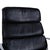 Vitra Ea 222 Leather Armchair Black Manual Function For Sale - Image 5 of 14