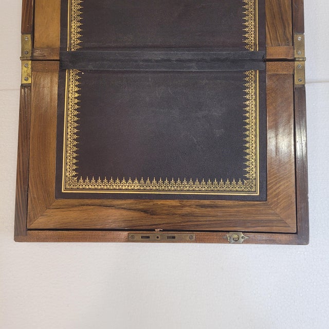 Wood 20th Century Ships Desk in Wood, England For Sale - Image 7 of 18