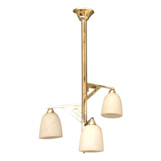 Art Deco French Pendant Lamp, 1930s For Sale