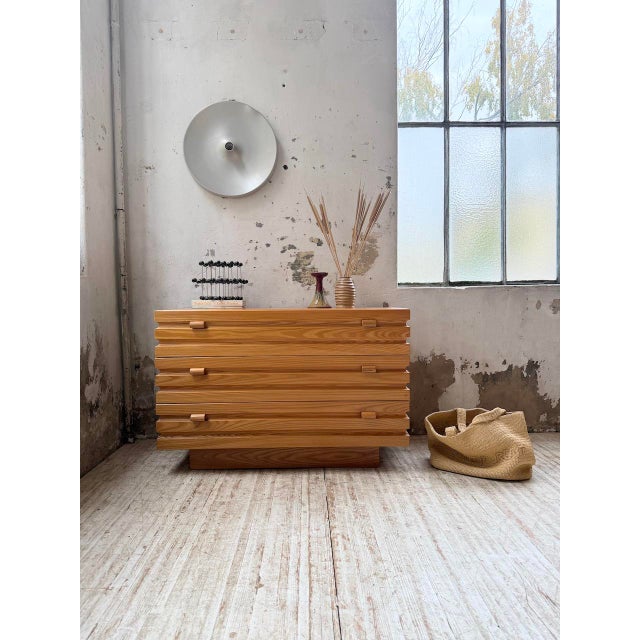 Elm Chest of Drawers from Regain, 1970s For Sale - Image 3 of 18