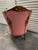 1980s Victorian Style Rose Pink Wingback Chair For Sale - Image 9 of 12
