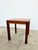 Brown Scandinavian Teak Side Table, 1970s For Sale - Image 8 of 18