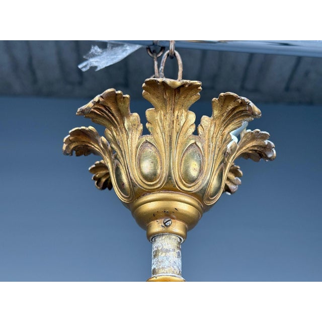 French Louis Xvi, Chandelier, Dore Bronze, Crystal, France, 19th Century For Sale - Image 15 of 15