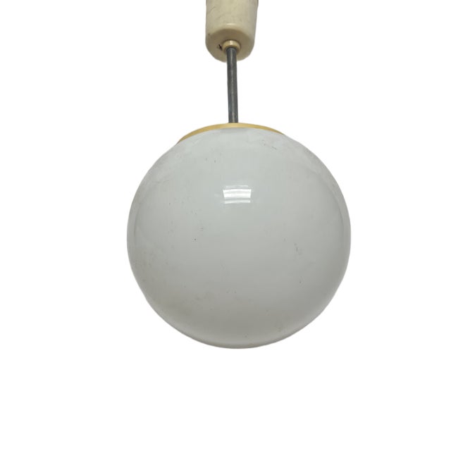 Postmodern Communist Pendant Lamp, Poland, 1970s For Sale - Image 4 of 7