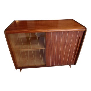 Mid-Century Bar Display Cabinet For Sale