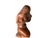 Brown Old Japanese Quality Signed Netsuke Carving of a Young Female For Sale - Image 8 of 9