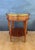 Wood French Louis XVI Style Round Side Table with Marquetry and Drawer, 1930s For Sale - Image 7 of 13