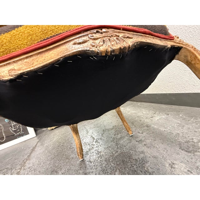 Custom Design Upholstered Pierre Frey Louis XV Bergère Chair For Sale In San Francisco - Image 6 of 12