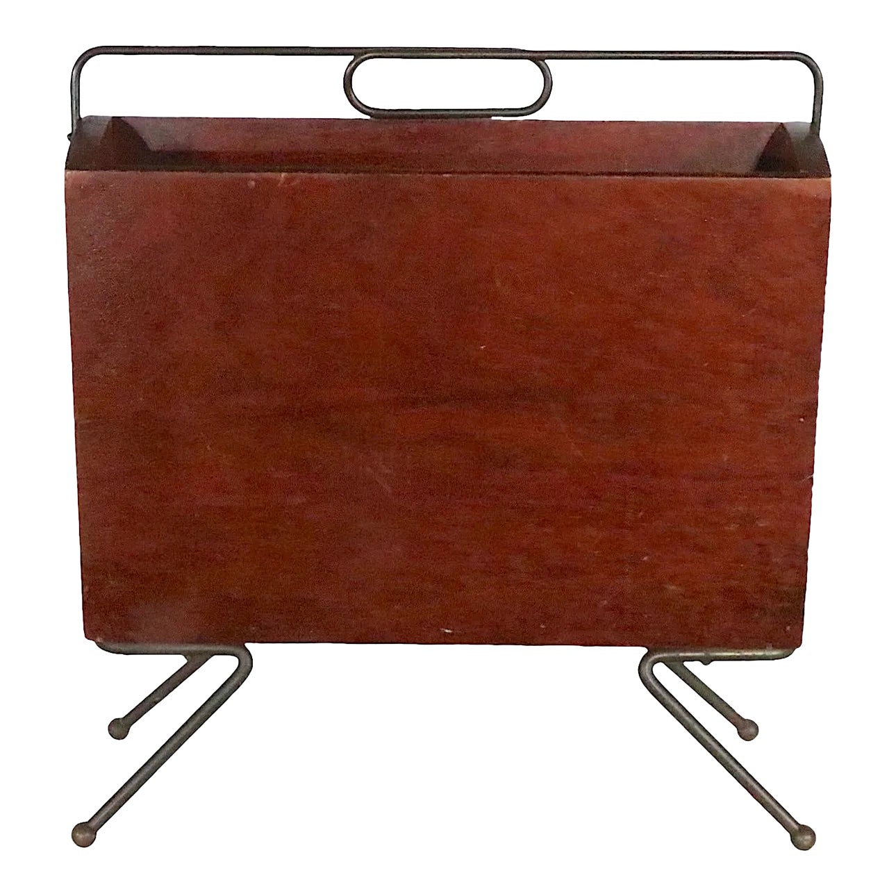 Mid Century Magazine Rack Design After Paul McCobb Chairish