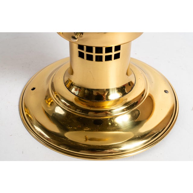 Ceiling Lamps with Glass Shades, Vienna, 1920s, Set of 2 For Sale - Image 12 of 16