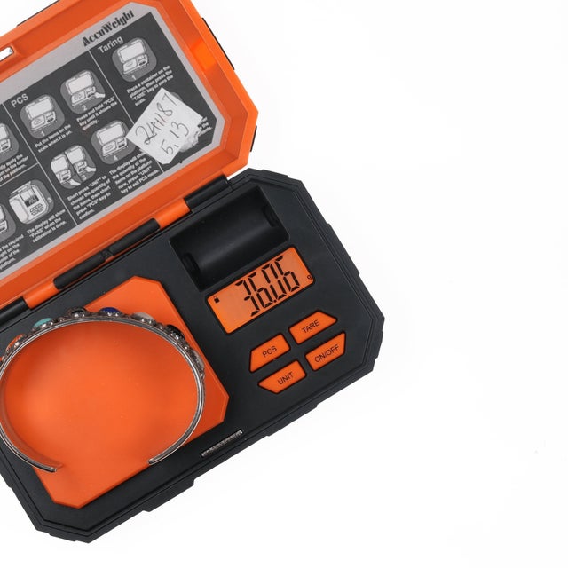 6 5/8" Richard Begay Navajo silver multi-stone cuff bracelet For Sale - Image 10 of 10