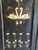 1920s Vintage Painted Pine Wardrobe with Folk Art Design, 1920s For Sale - Image 5 of 10