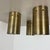 Minimalist Brass Hole Pattern Tube Wall Sconces, Italy, 1970s, Set of 2 For Sale - Image 15 of 18