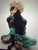 Ceramic 1940s Signed Algora Spain “Bedouin at Rest” Porcelain Figurine Hand Painted Mint Rare For Sale - Image 7 of 11