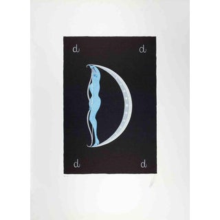 Erté, Nude Letter D, 1976, Lithograph For Sale