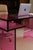 "Lucent Radiance: Modern Fuchsia Acrylic Desk With Sculptural Form" For Sale - Image 4 of 5