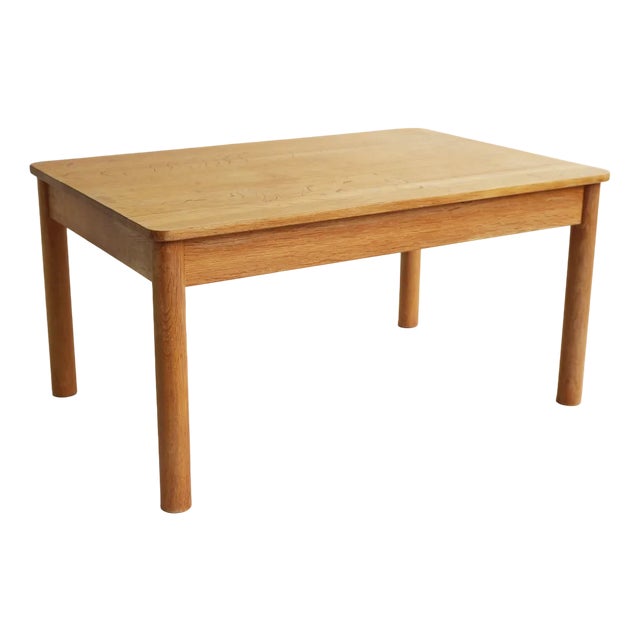 Vintage Oak Coffee Table by Borge Mogensen, 1950 For Sale