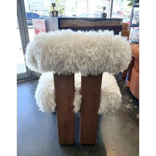 Skyler Fur Lounge Chair For Sale - Image 4 of 8
