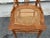 19th Century Art Nouveau Style Tiger Oak Bentwood Carved Side Chair For Sale - Image 9 of 11