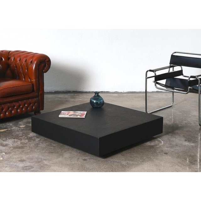 Not Yet Made - Made To Order Geometrico Dark Brown Monolite 5050 Coffee Table by Disain1971 For Sale - Image 5 of 6