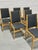 Danish Mid Century Modern Dining Chairs, Set of 6, Beech Wood Frames With Charcoal Upholstery, Scandinavian Modern Dining Chairs, C. 1960s For Sale - Image 10 of 17