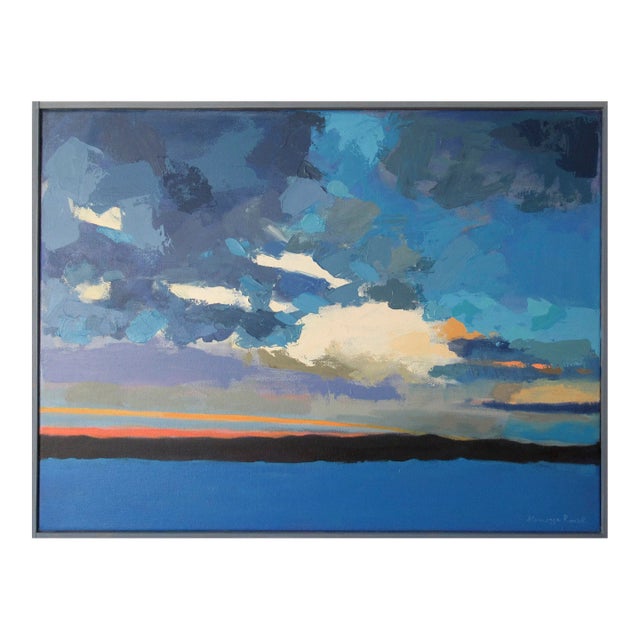 Snowy Field by Anne Carrozza Remick For Sale