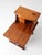 Farmhouse Vintage Pine Gallery End Table With Drawers For Sale - Image 3 of 15