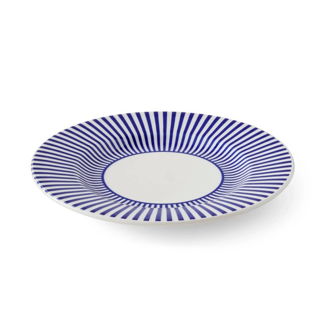 Modern Spode Steccato Salad Plates, Set of 4 For Sale - Image 3 of 8