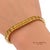 12.50 Ct Natural Yellow Sapphire Princess Cut Bracelet in 18k Yellow Gold For Sale - Image 13 of 13
