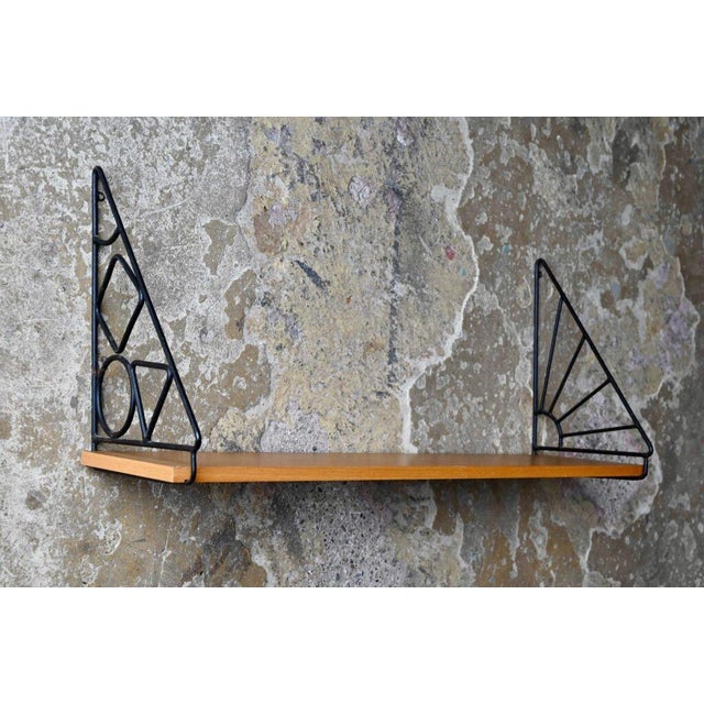 Mid-Century Modern String Shelf, 1950s For Sale - Image 6 of 9