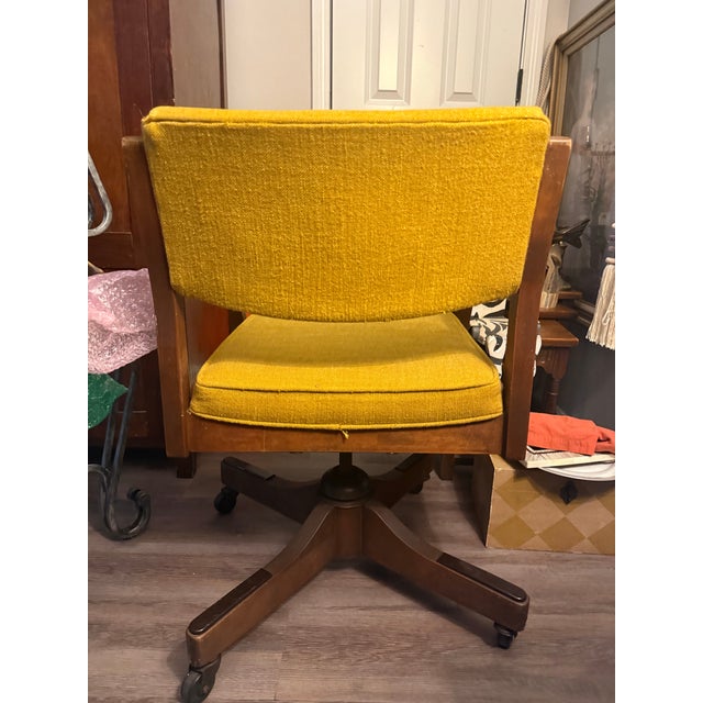MCM Jasper Rolling Swivel Office Chair. For Sale - Image 11 of 12