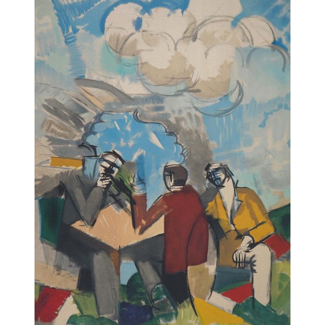 Roger De La Fresnaye, After the Parade, Lithograph For Sale - Image 3 of 7