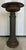 19th Century Cast Iron Urn on Pedestal With Original Green Paint For Sale - Image 4 of 4