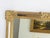 Gold Vintage Rectangular Wall Hanging Gilt Wood Gold Ornate Mirror, 1960s For Sale - Image 8 of 11