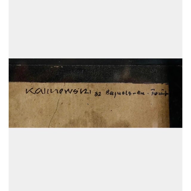 Horst Kalinowski, Horst Kalinowski Abstract Collage Assemblage Mixed Media Sculpture Painting, 1982 For Sale - Image 9 of 14