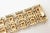 Vintage Signed Henry Bogaff Swarovski Rhinestone Bracelet in Brown and Amber Color For Sale In Miami - Image 6 of 6