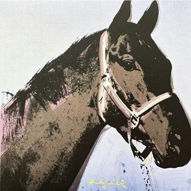 1980s After Andy Warhol, Horse, 1980s, Print For Sale - Image 5 of 5