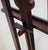 Vintage American 20th C Carved Mahogany Baroque Revival Easel Floor Display Stand For Sale - Image 12 of 15