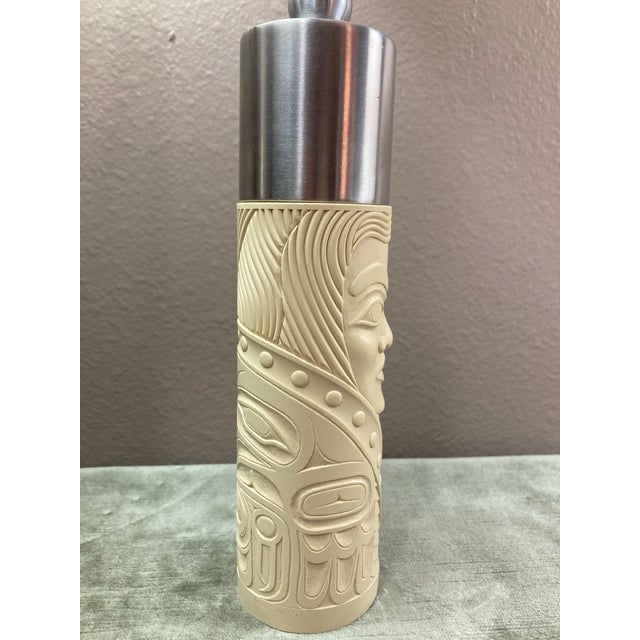 2020s Native Princess Salt, Pepper, Herb Grinder For Sale - Image 5 of 13