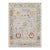 Oushak Wool Blue Area Rug- 9' 0'' X 11' 9'' For Sale