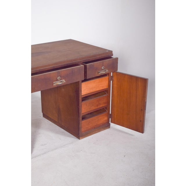 Mid-Century Portuguese Desk, 1950s For Sale - Image 12 of 15