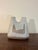 Mid Century American Studio Pottery Double Bud Vase by Frances Simches For Sale In Miami - Image 6 of 8