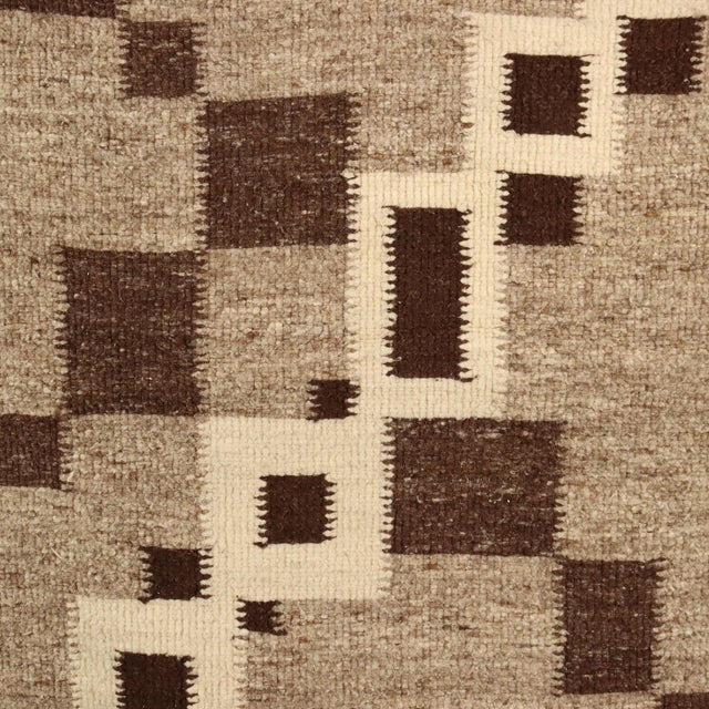 Vintage Rug in Wool For Sale - Image 3 of 11