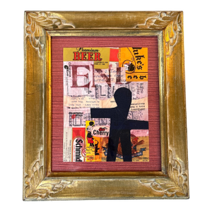 Contemporary Original Hands Across America Collage by Wayne Cunningham